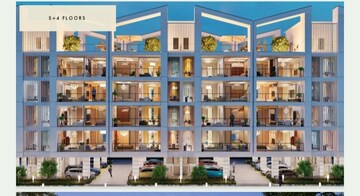 3.5 BHK Builder Floor – Exterior View View at Bhondsi - for Sale