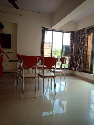 Living Room in 3 BHK Apartment at Vallabh Bhuvan, Vile Parle West – for Rent