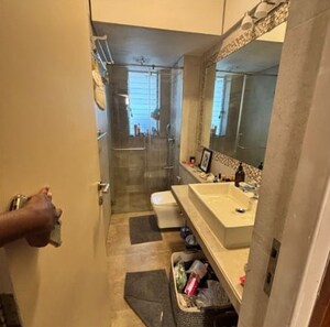 Bathroom in 1 BHK Apartment at Cumbala Hill – for Sale