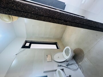 Bathroom in 1 BHK Apartment at Kanakia Spaces Zen World, Kanjurmarg East – for Rent