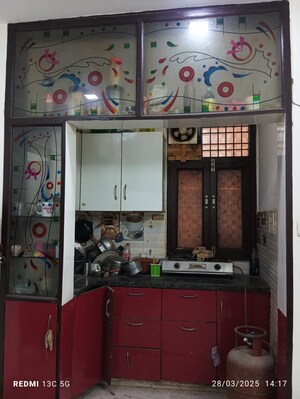 Kitchen in 2 BHK Builder Floor at Rohini Sector 25 – for Sale