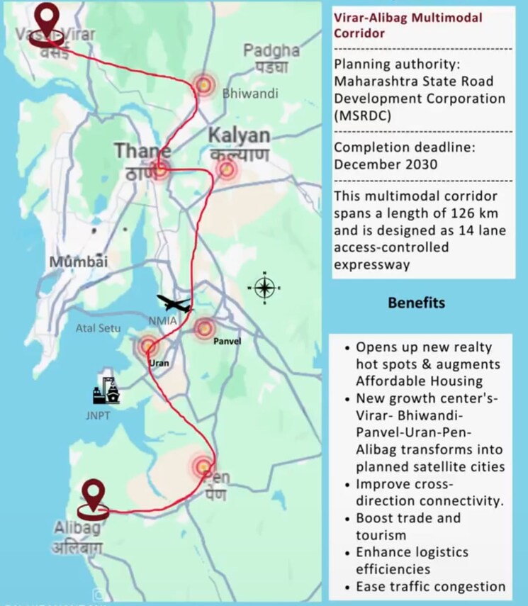 Map Location, kalpataru-parkcity 3 Bedroom 1079 Sq.Ft. Apartment In Kolshet Road Thane 8412691