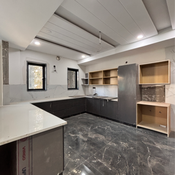 Kitchen in 4 BHK Builder Floor at TDI The Retreat, Sector 89 – for Sale