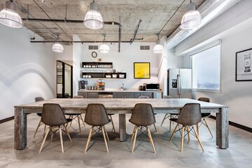 Floor Plan in  Co-working Space at Vittal Mallya Road – for Rent