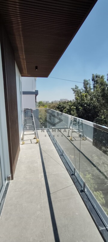 Balcony in 3 BHK Builder Floor at Hsr Layout – for Rent