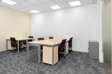 Team Area in  Office Space at Vittal Mallya Road – for Rent