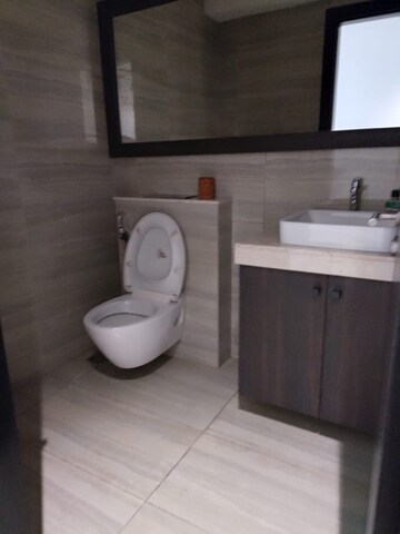 Bathroom in 3 BHK Apartment at Oberoi Realty Esquire, Goregaon East – for Rent