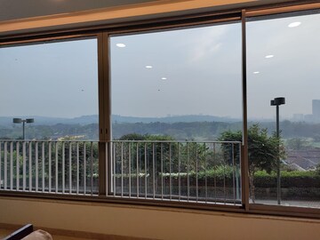 Balcony in 3 BHK Apartment at Oberoi Realty Esquire, Goregaon East – for Rent