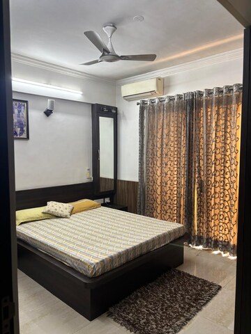 Bedroom in 2 BHK Apartment at Kopar Khairane – for Rent