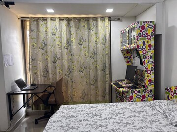 Living Room in 2 BHK Apartment at Kopar Khairane – for Rent