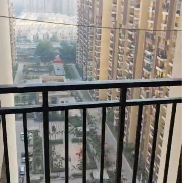 Balcony in 2 BHK Apartment at Panchsheel Greens II, Panchsheel Green – for Sale