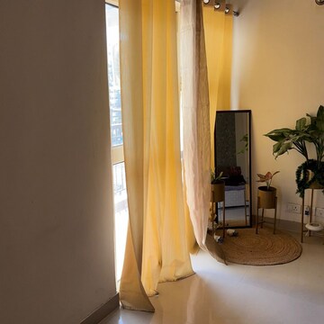 Living Room in 3 BHK Apartment at Gardenia Golf City, Noida Central – for Rent