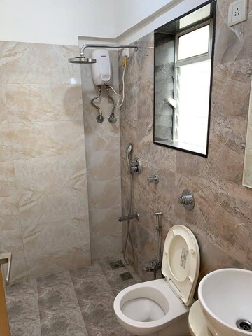 Bathroom in 2 BHK Apartment at Goregaon West – for Rent