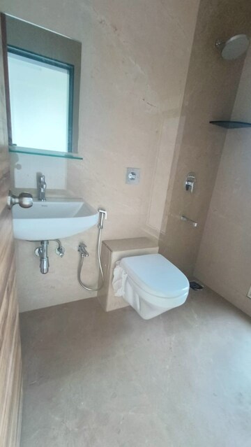 Bathroom in 2 BHK Apartment at Heritage Solitaire, Chembur – for Rent