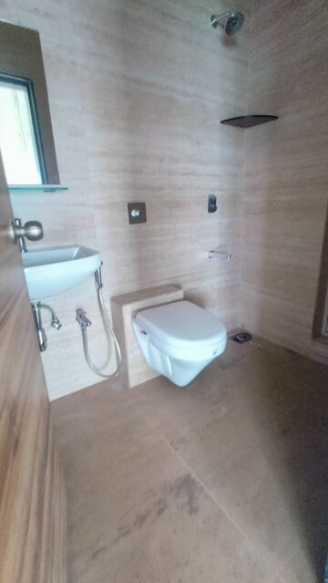 Bathroom in 2 BHK Apartment at Heritage Solitaire, Chembur – for Rent
