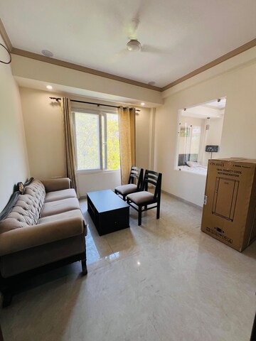 Living Room in 1 RK Builder Floor at Sushant Lok I – for Rent