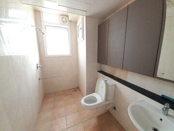 Bathroom in 3 BHK Apartment at Mantri Lithos, Thanisandra – for Rent