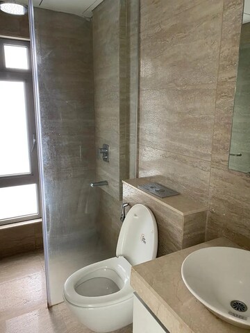 Bathroom in 4 BHK Apartment at Lodha Fiorenza, Goregaon East – for Sale