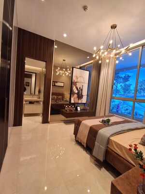 Living Room in 2 BHK Apartment at Hiranandani Fortune City, New Panvel – for Sale