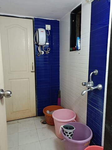 Bathroom in 1 BHK Apartment at Rajhans Seasons, Vasai West – for Sale