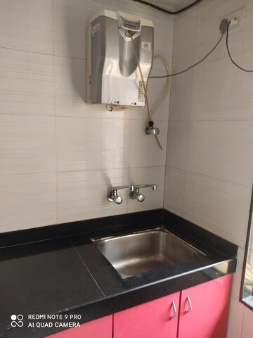Bathroom in 1 BHK Apartment at New Prem Nagar CHS, Borivali West – for Rent