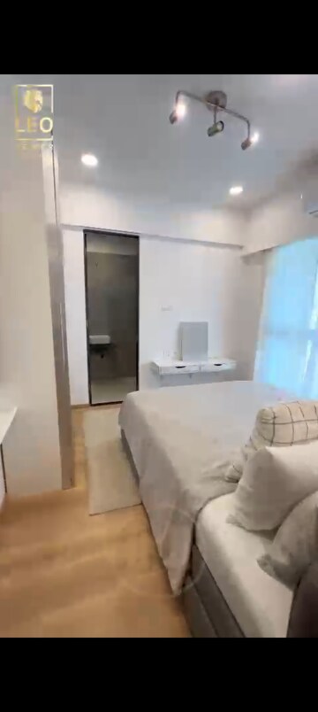 Bathroom in 2 BHK Apartment at Dev Leo Tower, Oshiwara – for Rent