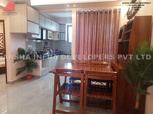 Living Room in 3.5 BHK Apartment at Arsha Sumangalam Vrindavan Yojana, Vrindavan Yojna – for Sale