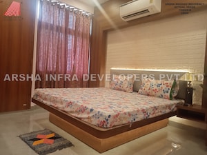 Bedroom in 3.5 BHK Apartment at Arsha Sumangalam Vrindavan Yojana, Vrindavan Yojna – for Sale