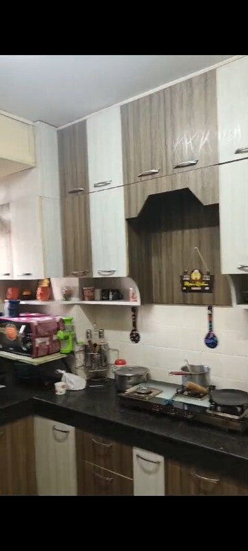 Kitchen in 3 BHK Apartment at High End Paradise II, Raj Nagar Extension – for Rent