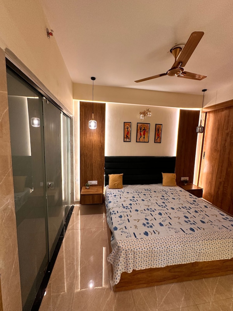 Bedroom, upsidc site b 2.5 Bedroom 1105 Sq.Ft. Builder Floor In Upsidc Site B Greater Noida 8413838
