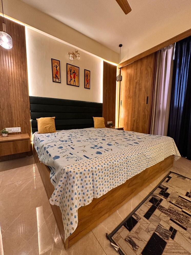 Bedroom, upsidc site b 2.5 Bedroom 1105 Sq.Ft. Builder Floor In Upsidc Site B Greater Noida 8413838