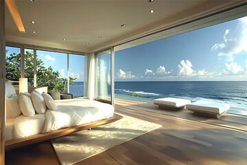 Bedroom in 6+ BHK Apartment at Shree Naman Xana, Worli Sea Face – for Sale