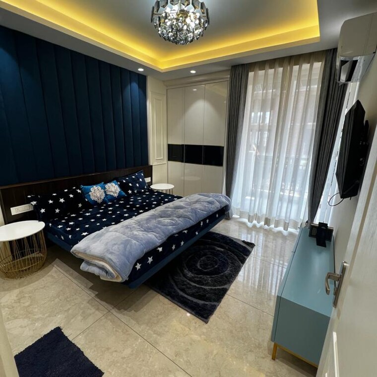 Living Room, bollywood-esencia 3 Bedroom 2100 Sq.Ft. Apartment In Ghazipur Zirakpur 8413930