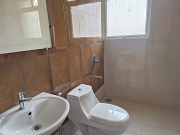 Bathroom in 3 BHK Apartment at UKN The Belvedere, Devanahalli – for Rent