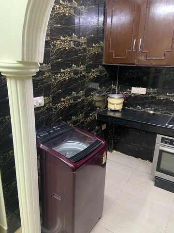 Kitchen in 1.5 BHK Builder Floor at Lajpat Nagar I – for Rent