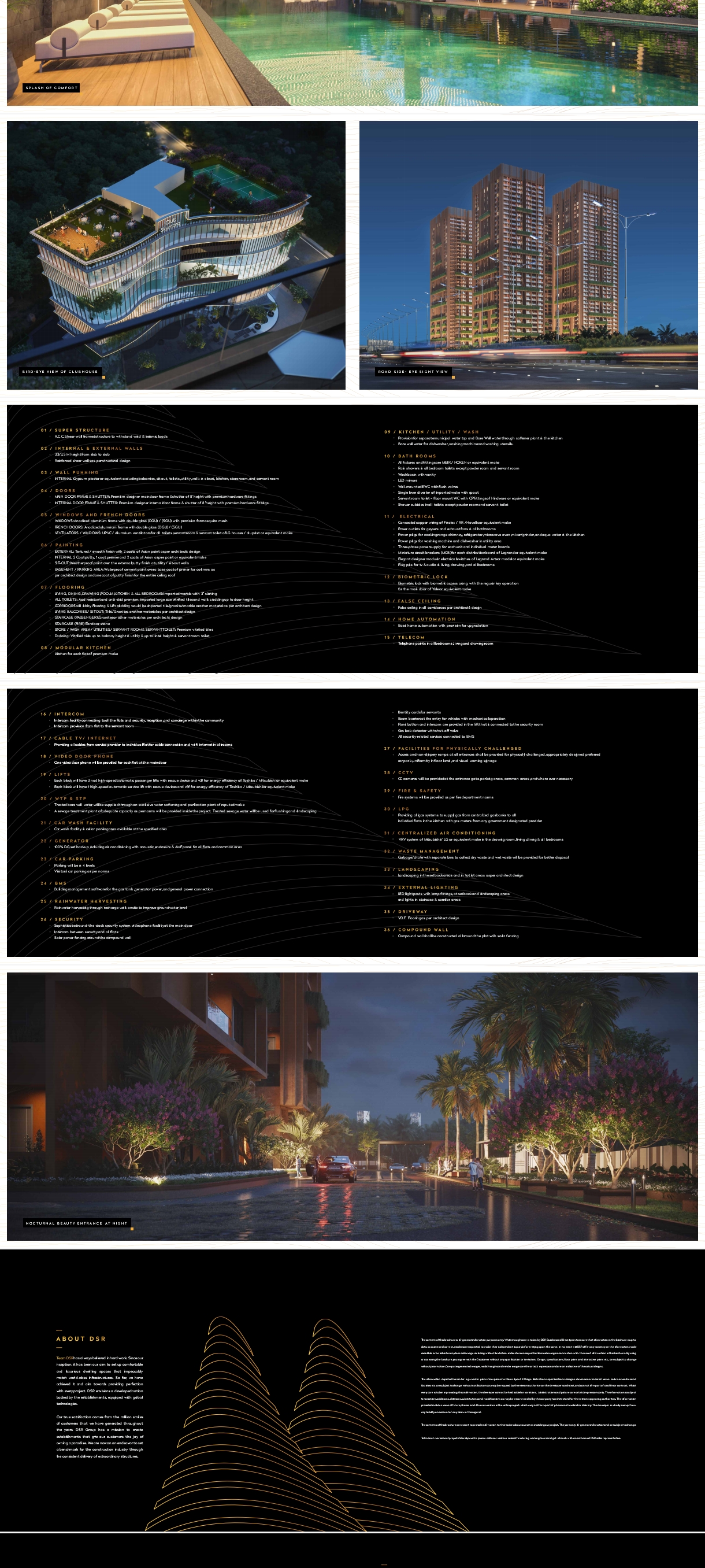 4 BHK + Pooja Room 5454 Sq.Ft. Apartment in DSR Skymarq