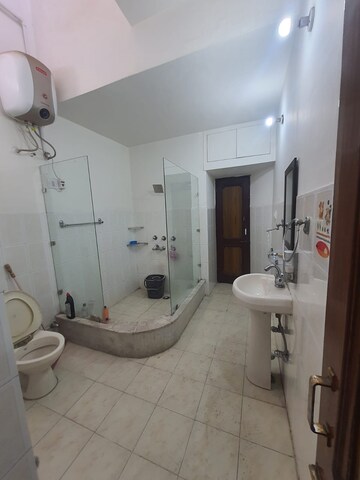 Bathroom in 3 BHK Independent House at Aerocity – for Rent