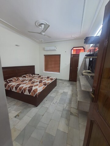 Bedroom in 3 BHK Independent House at Aerocity – for Rent