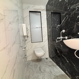 Bathroom in 2 BHK Apartment at Pushpak Nagar – for Sale