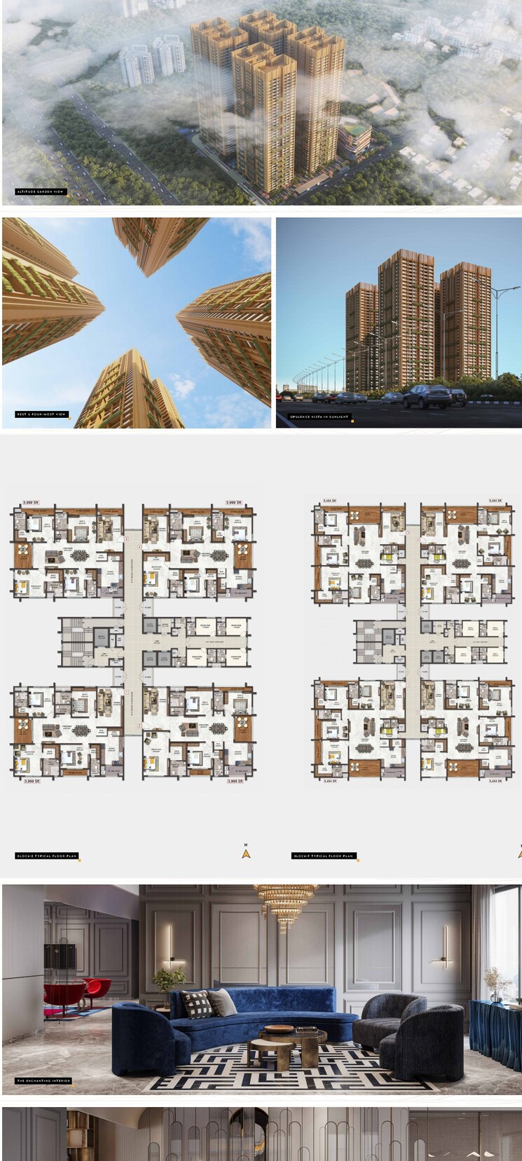 Master Plan, dsr-skymarq 4 Bedroom 5454 Sq.Ft. Apartment In Puppalaguda Hyderabad 8414066