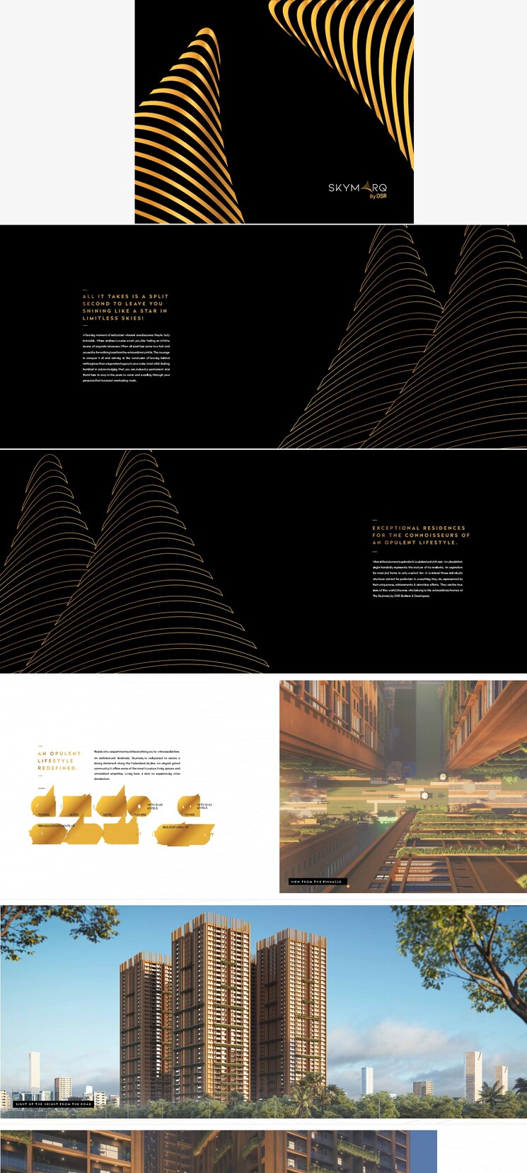 Master Bedroom, dsr-skymarq 4 Bedroom 5454 Sq.Ft. Apartment In Puppalaguda Hyderabad 8414077