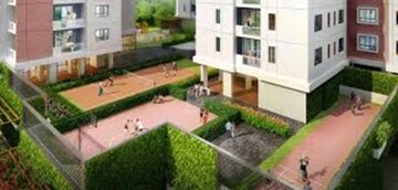 Balcony in 3 BHK Apartment at Swan Court, New Town – for Sale