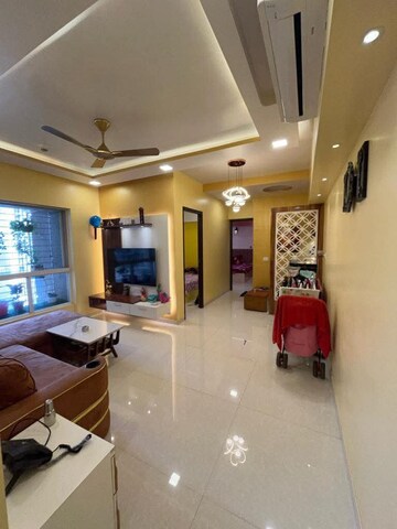 Living Room in 2 BHK Apartment at Lodha Amara, Kolshet Road – for Sale