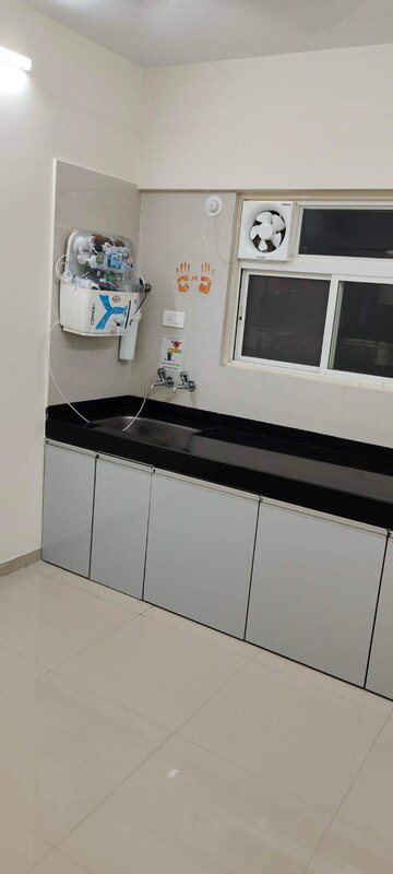 Kitchen in 1 RK Apartment at Nyati Elysia, Kharadi – for Rent