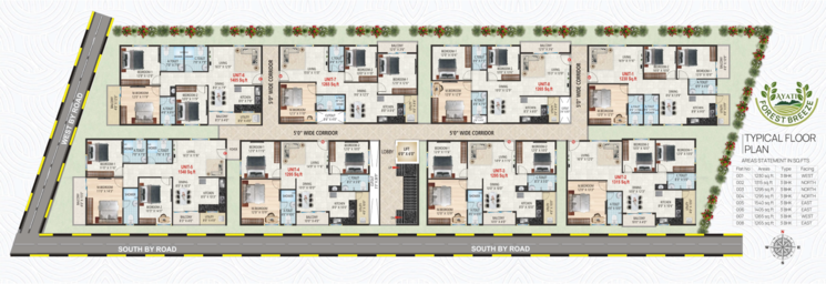 Master Plan, thurahalli 3 Bedroom 1405 Sq.Ft. Apartment In Thurahalli Bangalore 8414124
