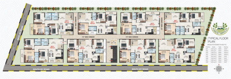 Master Plan, thurahalli 3 Bedroom 1405 Sq.Ft. Apartment In Thurahalli Bangalore 8414124