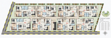 Master Plan in 3 BHK Apartment at Thurahalli – for Sale