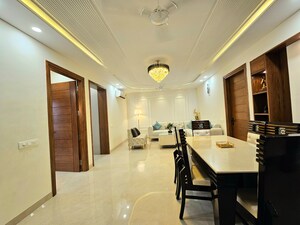 Living Room in 3 BHK Apartment at Bhogpur – for Sale