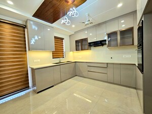 Kitchen in 3 BHK Apartment at Bhogpur – for Sale