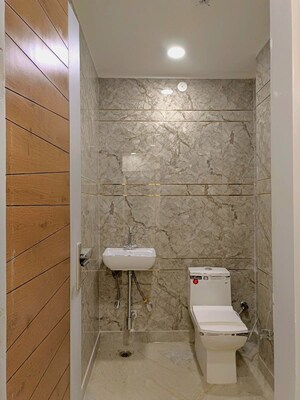 Bathroom in 3 BHK Builder Floor at Deep Vihar – for Sale